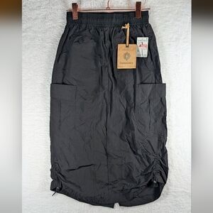 60-Democracy‎ Women's Black cargo Skirt